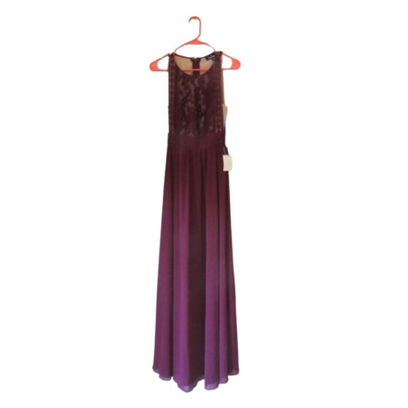 NWT, Lulus Forever And Always Burgundy Lace Maxi Dress Size XS - Picture 2 of 11